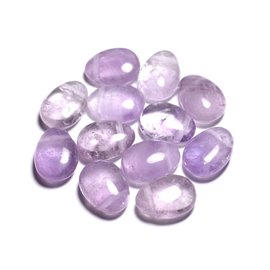 Anhänger Halbedelstein - Amethyst Lavendel Tropfen 25mm - 4558550092175 