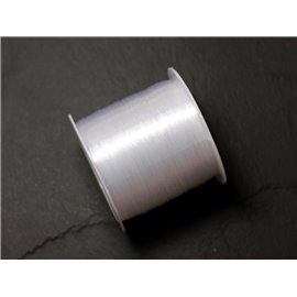 Spool 125 meters - Transparent White Nylon Thread 0.2mm - 8741140010277 