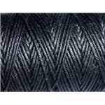 5 mètres - Cordon Ficelle Chanvre 1.2mm Noir - 8741140008656 