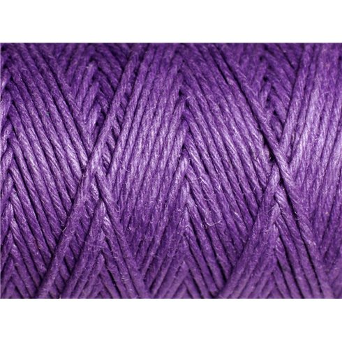 5 mètres - Cordon Ficelle Chanvre 1.2mm Violet - 8741140008663 