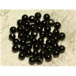 5pc - Perles de Pierre - Hypersthène Boules 6mm - 4558550024039 