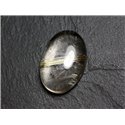 N78 - Cabochon Pierre - Quartz Rutile doré Ovale 26x18mm - 8741140002883 