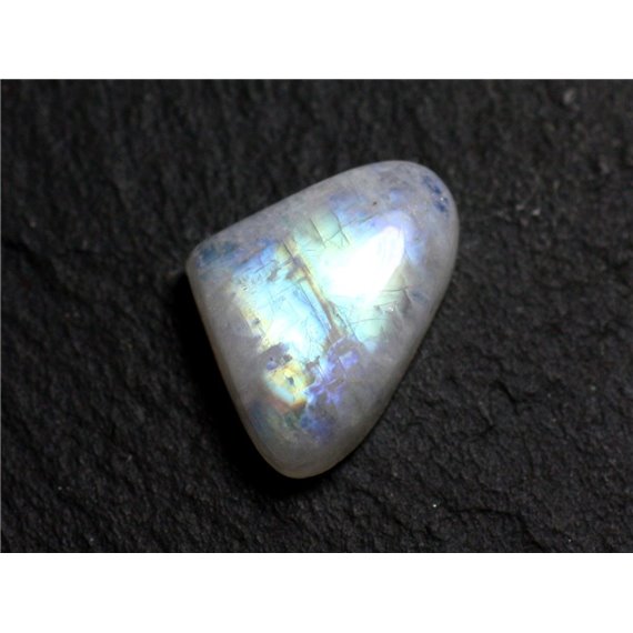 N92 - Cabochon Pierre de Lune Arc en Ciel Goutte 17x12mm - 8741140002333 