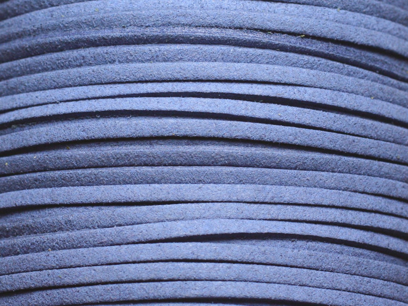 5 mètres - Cordon Lanière Suédine 3x1.5mm Bleu Bleuet   4558550002747 