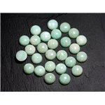 1pc - Cabochon Pierre - Amazonite Rond 10mm - 8741140000094