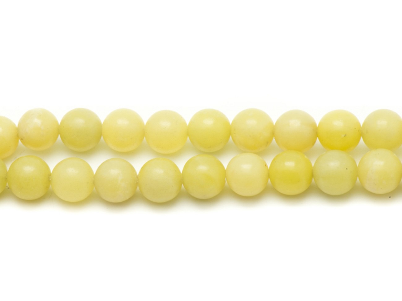 20pc - Perles de Pierre - Jade Citron Boules 6mm   4558550022288 