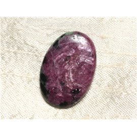 Cabochon de Pierre - Rubis Zoïsite Ovale 32x21mm N20 -  4558550081308 