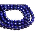 4pc - Perles de Pierre - Lapis Lazuli Boules 10mm B - 4558550093233 