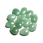 1pc - Pendentif Pierre - Aventurine Goutte 25mm Vert clair - 4558550092199