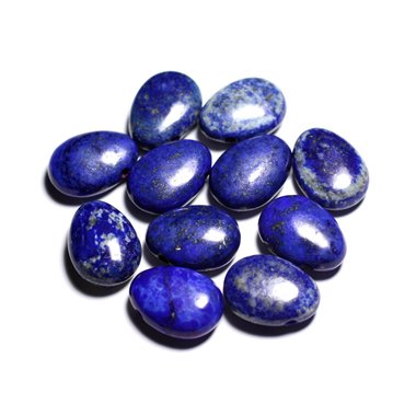 Pendentif Pierre semi précieuse - Lapis Lazuli Goutte 25mm - 4558550092229 