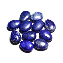 Semi precious stone pendant - Lapis Lazuli Drop 25mm - 4558550092229 