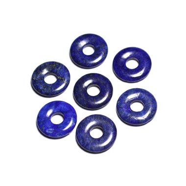 Pendentif Pierre semi précieuse - Lapis Lazuli Donut Pi 20mm - 4558550092083 