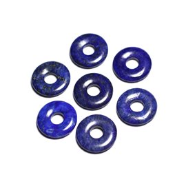 Anhänger Halbedelstein - Lapislazuli Donut Pi 20mm - 4558550092083 