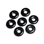 Pendentif Pierre semi précieuse - Obsidienne noire Donut Pi 20mm - 4558550092090 