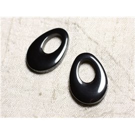 Colgante de piedra - Hematite Drop 27mm - 4558550036469 