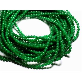 30pc - Perles Pierre Jade Boules 4mm Vert Empire Emeraude - 4558550089793