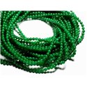 Fil 39cm 92pc env - Perles de Pierre - Jade Boules 4mm Vert impérial -  4558550089786 