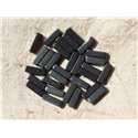 20pc - Perles de Pierre - Hématite Rectangles 13x4mm   4558550017499 