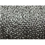 Bobine 50 mètres - Chaîne Mailles Acier inoxydable 316L - Ovales 4x3x0.8mm - 4558550088529 Bobine 50 mètres - Chaîne Mailles Acier inoxydable 316L - Ovales 4x3x0.8mm - 4558550088529