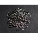 200pc - Anneaux Ouverts Métal Argenté 7 x 0.7mm   4558550020017 