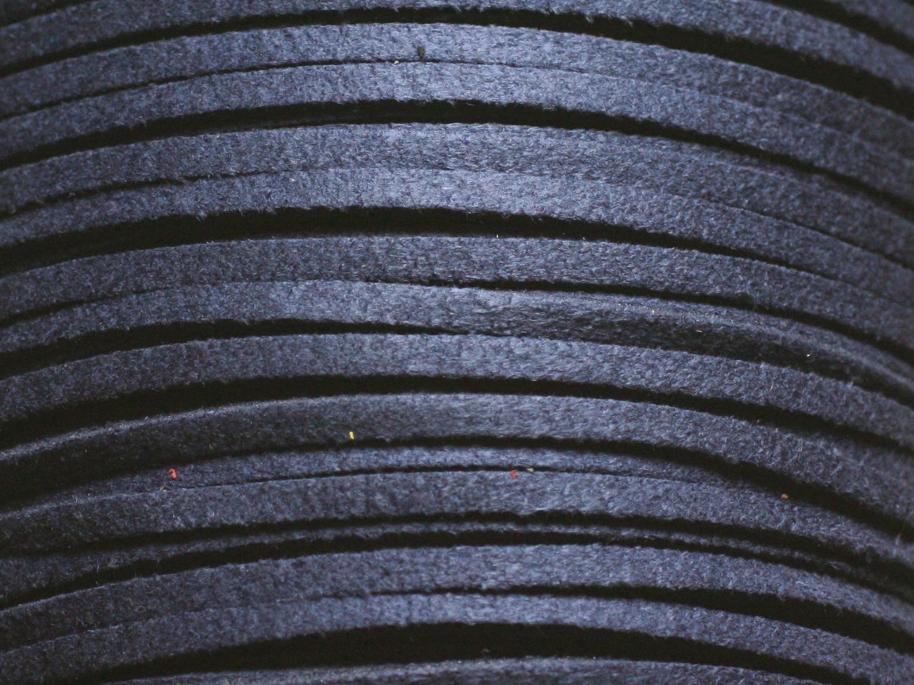 5 mètres - Cordon Lanière Suédine 3x1.5mm Bleu Marine   4558550116833 