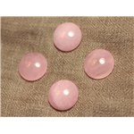 1pc - Cabochon de Pierre - Jade Rond 20mm Rose clair  4558550026989 