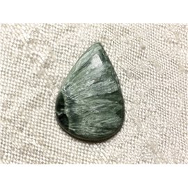 Cabochon Pierre - Seraphinite Goutte 22x16mm N14 - 4558550086808 