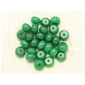 10pc - Perles de Pierre - Jade Rondelles 10x6mm Vert   4558550000279 