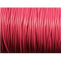 5 Mètres - Cordon de Coton Ciré 1.5mm Rose Bonbon -  4558550009609 