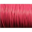 5 Mètres - Cordon de Coton Ciré 1.5mm Rose Bonbon -  4558550009609 