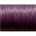 5 Mètres - Cordon de Coton Ciré 1.5mm Violet   4558550023216 