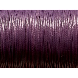 5 metri - Cordino in cotone cerato 1,5 mm Viola 4558550023216 