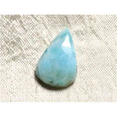 Cabochon Pierre semi précieuse - Larimar Goutte 23mm N3 -  4558550087324 