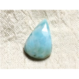 Cabochon Semi precious stone - Larimar Drop 23mm N3 - 4558550087324 