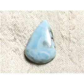 Cabochon Semi precious stone - Larimar Drop 23mm N4 - 4558550087331 