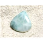 Cabochon Pierre semi précieuse - Larimar Goutte 21mm N7 -  4558550087362 