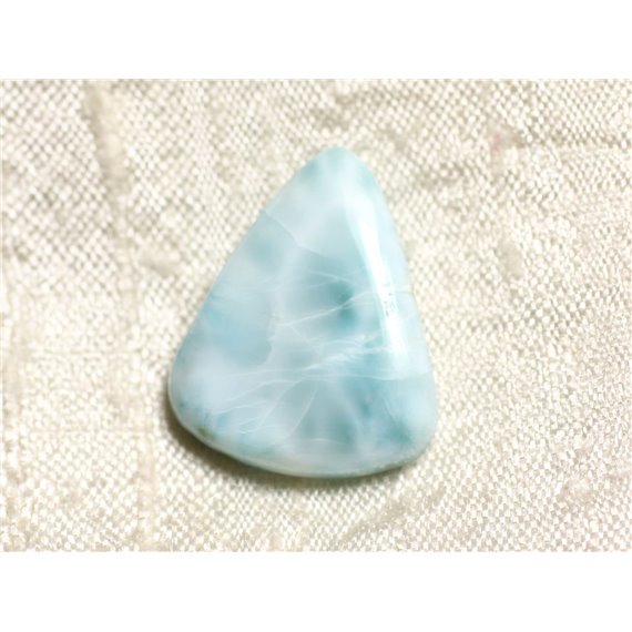 Cabochon Pierre semi précieuse - Larimar Goutte 25mm N8 -  4558550087379 