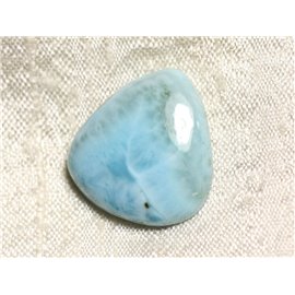 Cabochon Semi precious stone - Larimar Drop 25mm N11 - 4558550087409 
