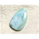 Cabochon Pierre semi précieuse - Larimar Goutte 30mm N12 -  4558550087416 