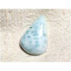 Cabochon Semi precious stone - Larimar Drop 32mm N13 - 4558550087423 