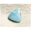 Cabochon Pierre semi précieuse - Larimar Triangle 16mm N20 -  4558550087539 