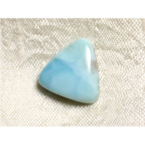 Cabochon Pierre semi précieuse - Larimar Triangle 16mm N20 -  4558550087539 