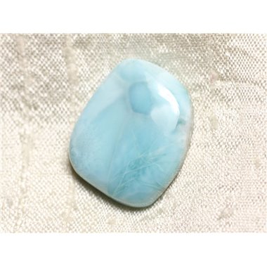 Cabochon Pierre semi précieuse - Larimar 27mm N23 -  4558550087560 