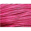 90 mètres - Echeveau Cordon Coton 1mm Rose Fuchsia   4558550012463 