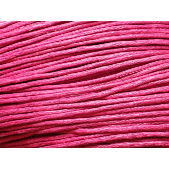 90 mètres - Echeveau Cordon Coton 1mm Rose Fuchsia   4558550012463 