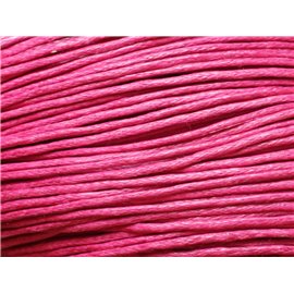 90 mètres - Echeveau Cordon Coton 1mm Rose Fuchsia   4558550012463