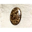 Cabochon de Pierre - Bronzite Ovale 26mm N21 -  4558550087096 