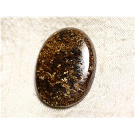 Cabochon in pietra - ovale in bronzo 40 mm N29 - 4558550087171 