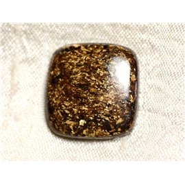 Cabochon in pietra - Rettangolo di bronzo 23 mm N14 - 4558550087027 