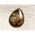 Cabochon de Pierre - Bronzite Goutte 24mm N7 -  4558550086952 